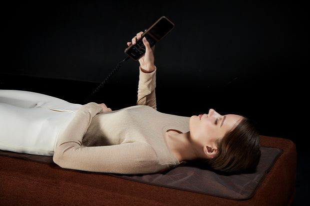 CERAGEM S4 Smart Wellness Lounger | Foldable Massage Bed with Infrared Heat