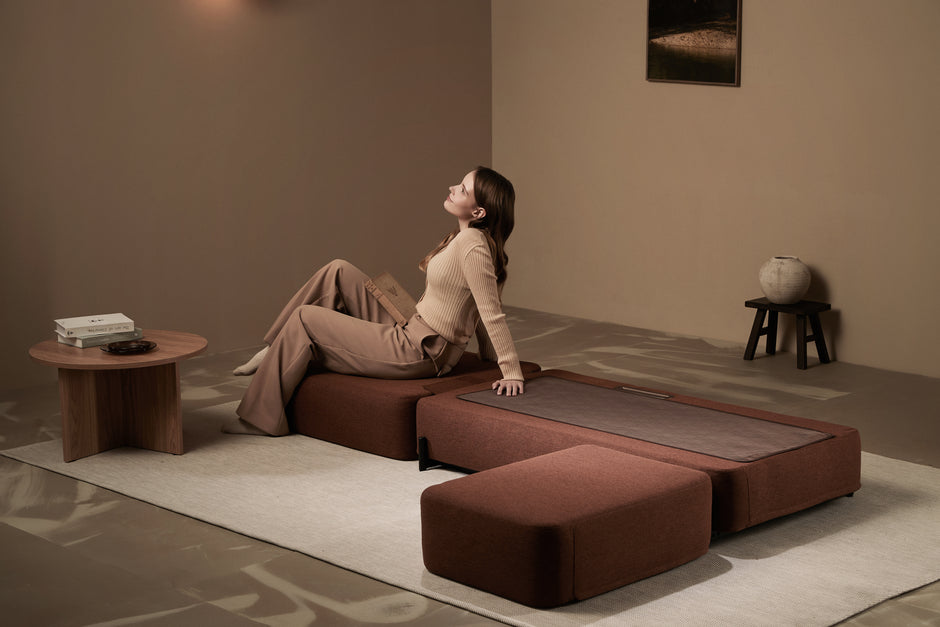 CERAGEM S4 Smart Wellness Lounger | Foldable Massage Bed with Infrared Heat