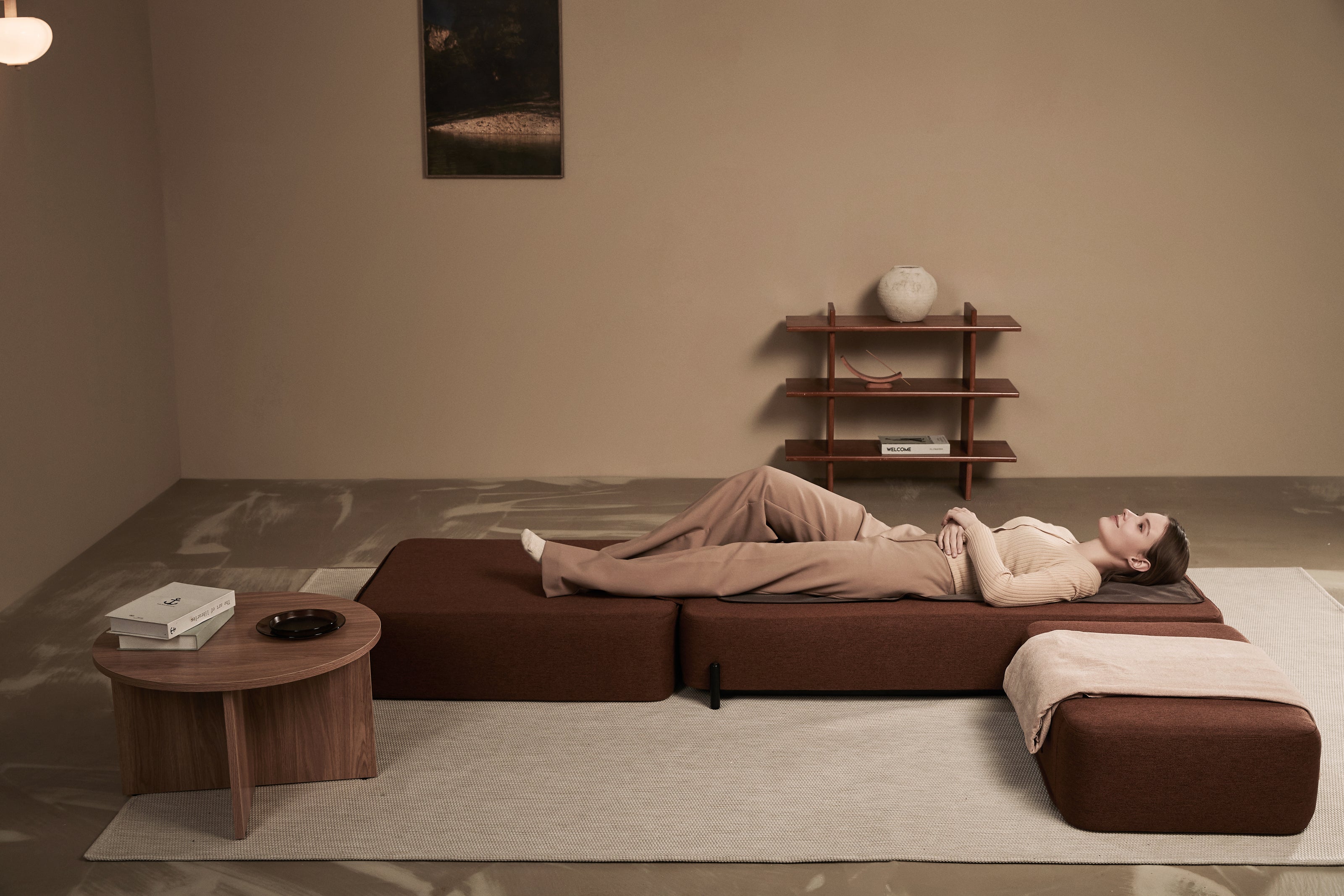 CERAGEM S4 Smart Wellness Lounger | Foldable Massage Bed with Infrared Heat