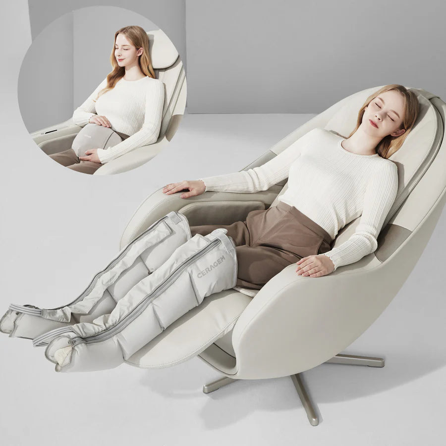 CERAGEM Pause M6 Massage Chair - With Accessories