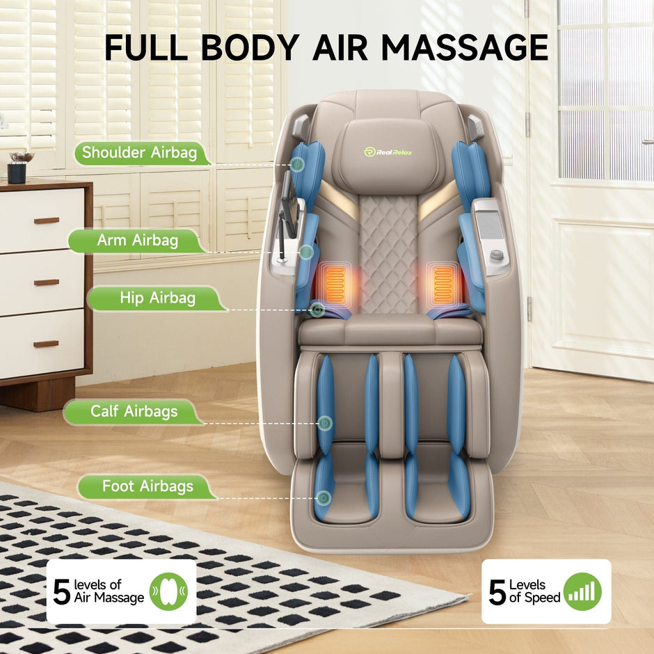 Real Relax PS5200 4D Zero Gravity Massage Chair