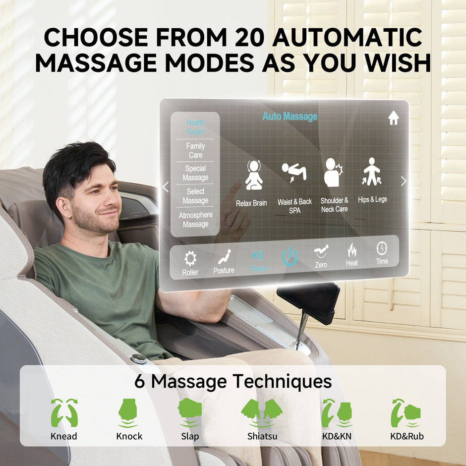 Real Relax PS5200 4D Zero Gravity Massage Chair