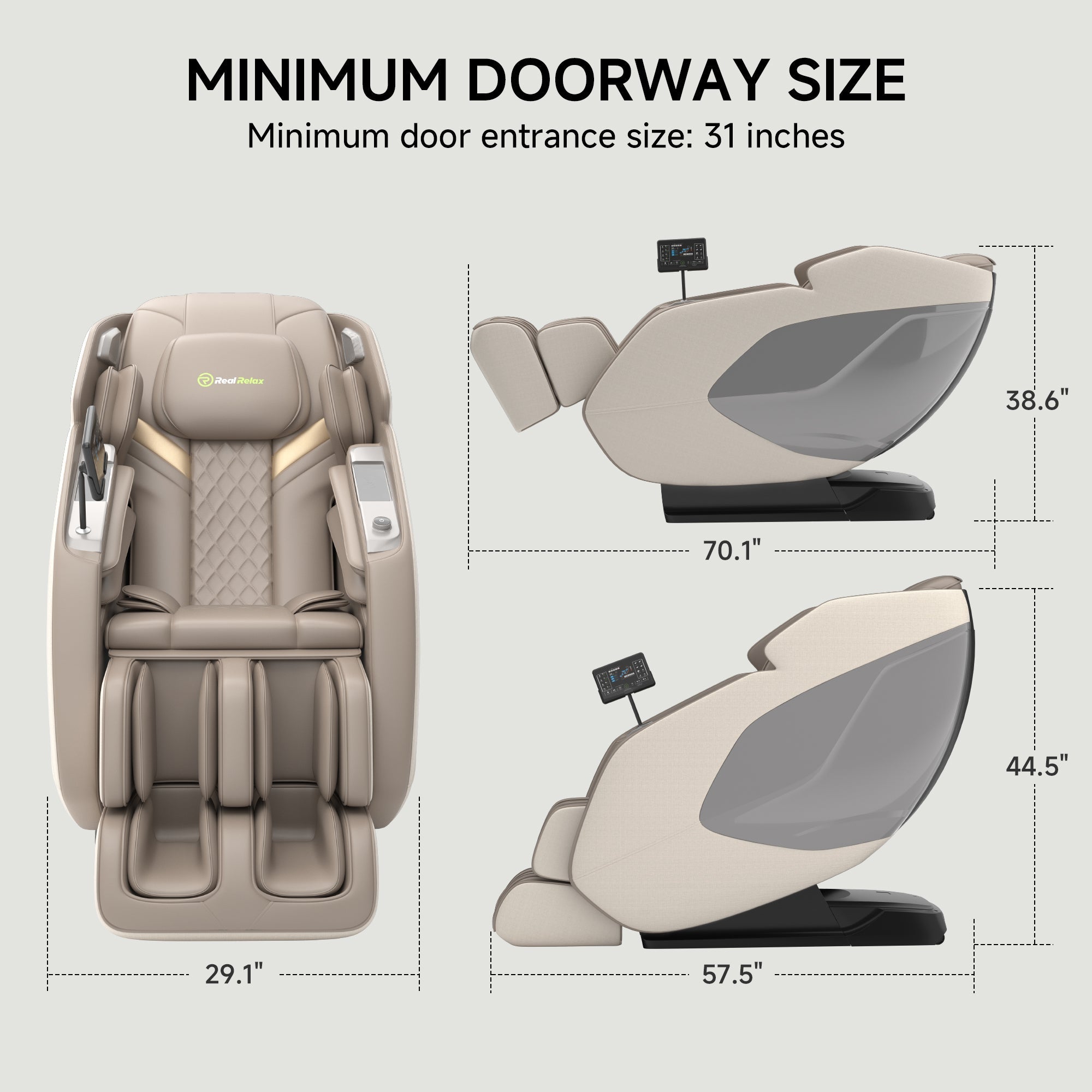 Real Relax PS5200 4D Zero Gravity Massage Chair