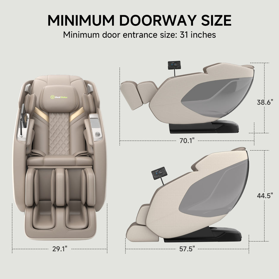 Real Relax PS5200 4D Zero Gravity Massage Chair