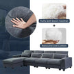 Oversized Modular L-Shaped Sectional Sofa | 129