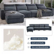 Oversized Modular L-Shaped Sectional Sofa | 129