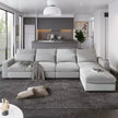 Oversized Modular L-Shaped Sectional Sofa | 129