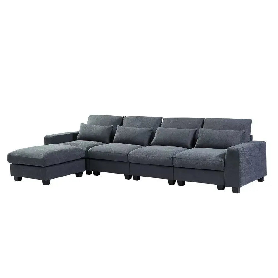 Oversized Modular L-Shaped Sectional Sofa | 129